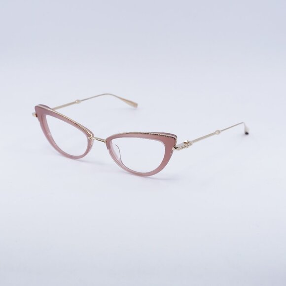 Valentino V-DAYDREAM VLX-123B Eyeglasses Pink/Gold 51mm Cat Eye Frame - Picture 1 of 11